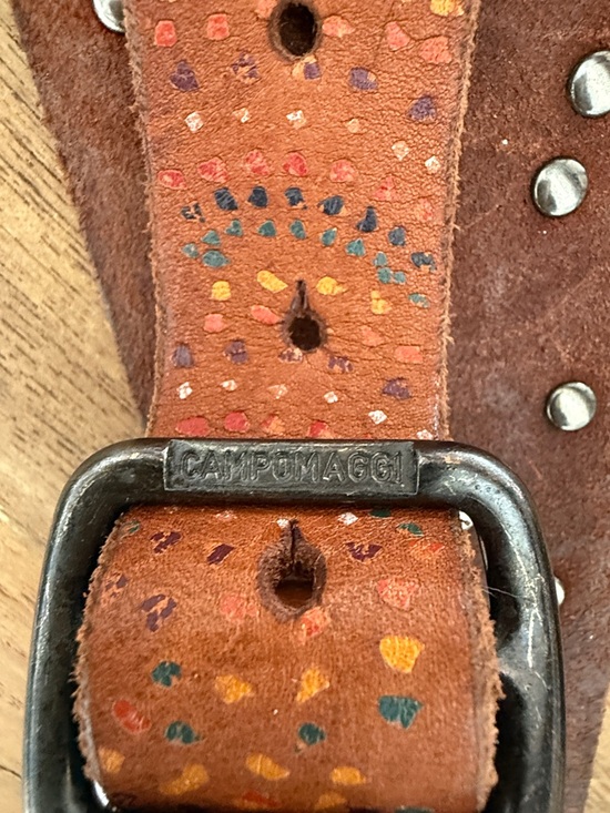 Campomaggi “Efreda Studded Belt”. New with tags.